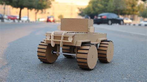 How To Make Simple Monster Truck Cardboard Car YouTube