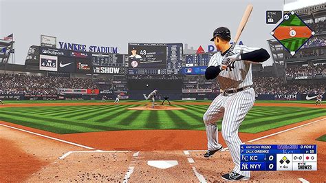 Mlb The Show New York Yankees Vs Kansas City Royals Gameplay Ps