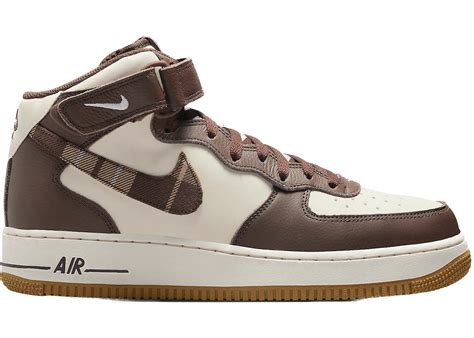 Nike Air Force 1 Mid 07 Brown Plaid Swappa