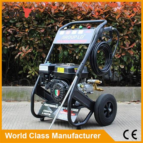 Bison China 3000psi 200 Bar Hydro Jet Gasoline Engine Power Washer Car Washer High Pressure