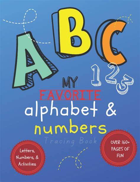 My Favorite Abc Tracing Coloring Book For Toddlers And Preschoolers