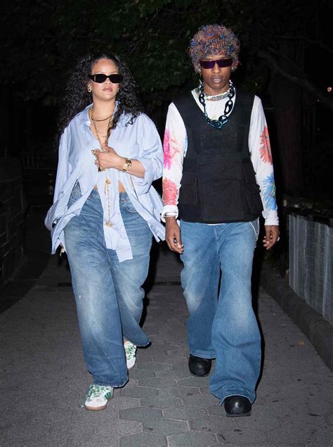 Rihanna and A$AP Rocky Take Early Morning Stroll Through N.Y.C.