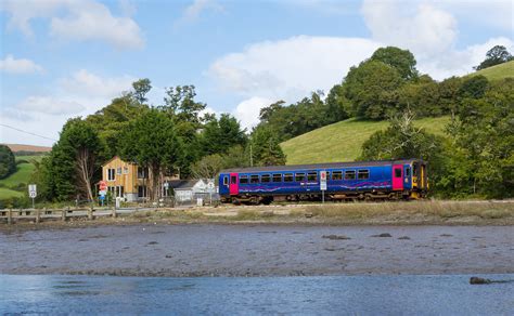 Class 153 370 Der Gwr Zwischen Looe Und Sandplace