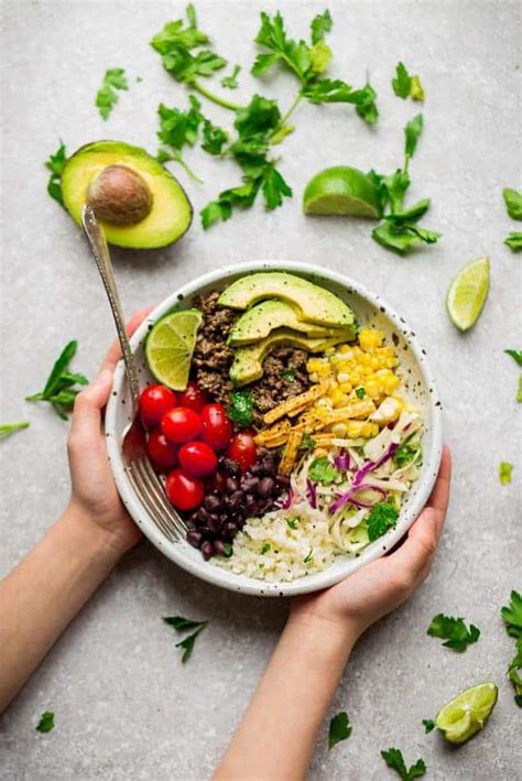 Healthy Taco Bowls Best Low Carb Keto And Meal Prep Options