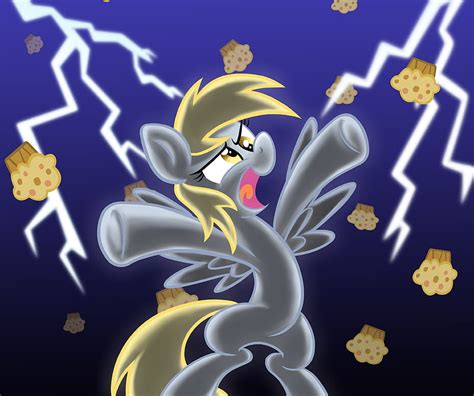 Derpy Hooves Muffin Wallpaper