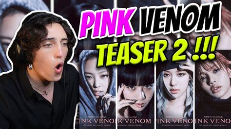 South African Reacts To BLACKPINK Pink Venom Concept Teasers 2