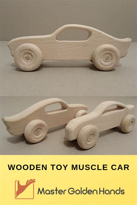 Wooden toy muscle car | Wooden toys diy, Wooden toys, Wooden toy cars