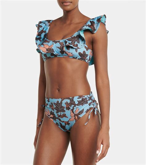 Ulla Johnson Lyria Floral Bikini Bottoms Ulla Johnson