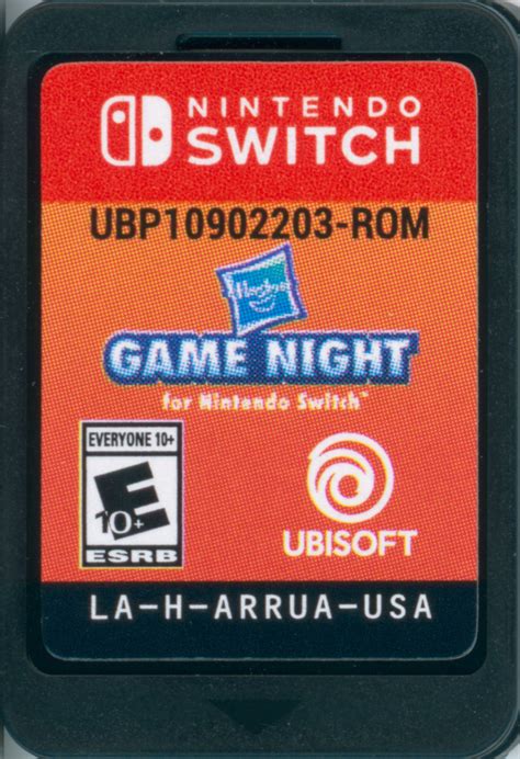 Hasbro Game Night [LA-H-ARRUA-USA] (Nintendo Switch) - Complete Scans ...