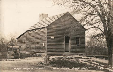 Berry Lincoln Store New Salem State Park Illinois Postcard