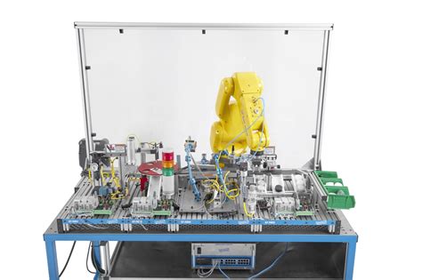 Amatrols Smart Factory Tabletop Mechatronics System