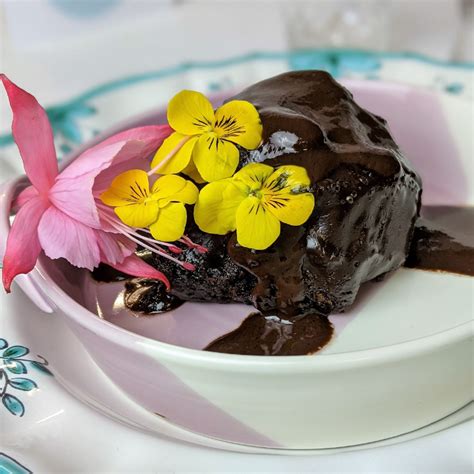 Chocolate Sponge Pudding with Warm Chocolate Sauce - Plush Pantry