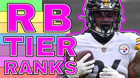 Week Running Back Tier Rankings Fantasy Football Youtube