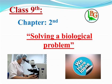 9th Class Biology Solved MCQs Chapter 2 Solving A Biological Problem