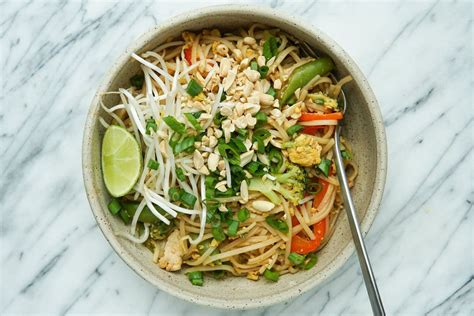 Pad Thai-Inspired Noodles | Natalie Cooks