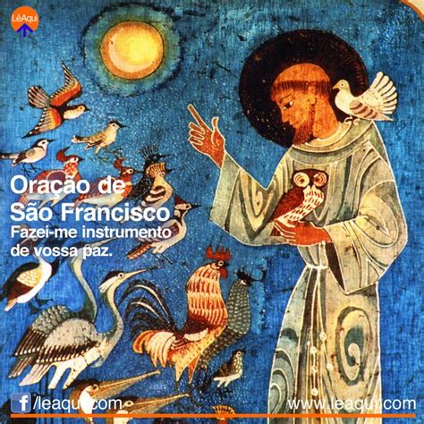 Or O De S O Francisco Fazei Me Instrumento De Vossa Paz Onde Houver