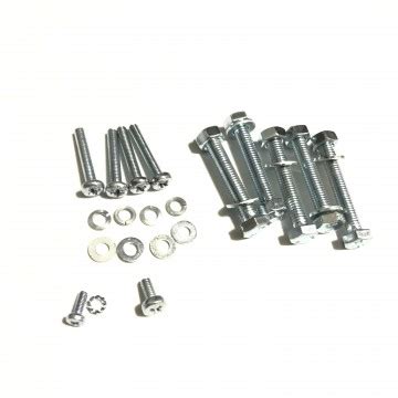 KIT COMPLETO VITI CARTER MOTORE BOBINE INTERNE PUNTINE CONDENSATORE PER