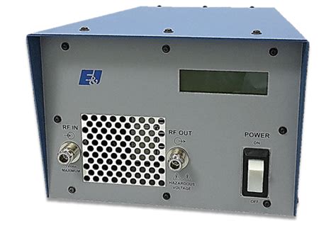 Instruments 4 Engineers Recently Viewed Products Eni Eandi 325la Class A Rf Power Amplifier