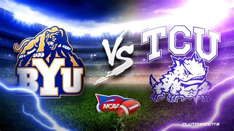 Byu Tcu Prediction Odds Pick How To Watch College Football Week 7 Game