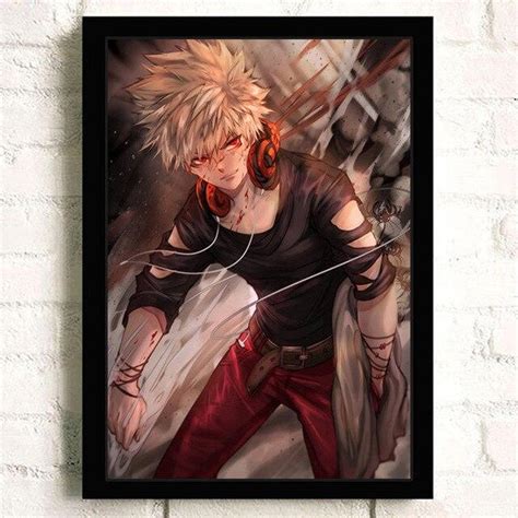 Poster My Hero Academia Katsuki Fanart