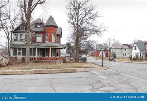 Victorian in Belleville editorial stock photo. Image of scary - 261655913