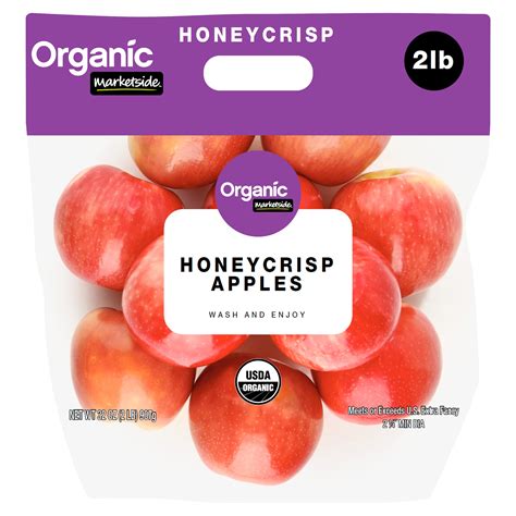 Fresh Organic Honeycrisp Apples 2 Lb Pouch Walmart