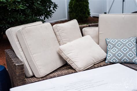 How To Clean Outdoor Cushions And Keep Them Clean Jenna Kate At Home