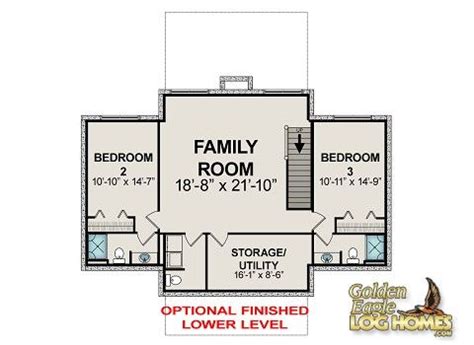 Log Homes and Log Home Floor Plans Cabins by Golden Eagle Log Homes Log ...