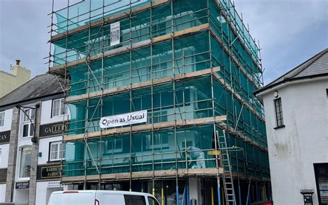 Commercial Plymouth Scaffolding Projects Drake Scaffolding