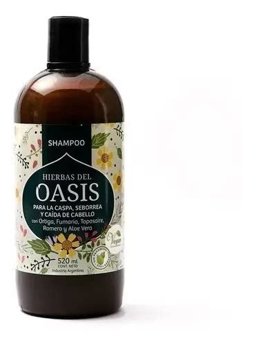 Shampoo Oasis Para Caspa Seborrea Y Caida Del Cabello