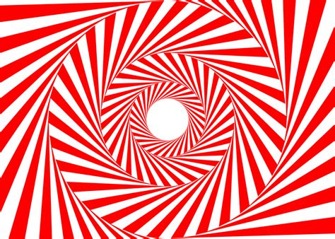 red optical illusion spiral vector background wallpaper op art spiral