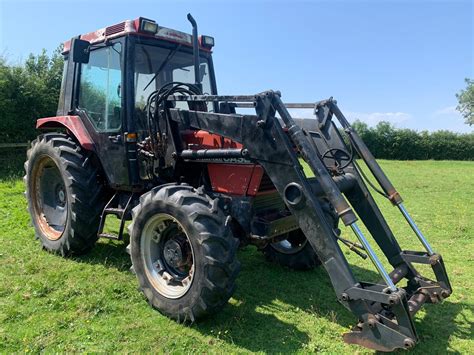 Case 885xl 4wd Tractor With Trima Loader Starts First Time Runs