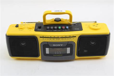 Sony Cfs Am Fm Stereo And Cassette Tape Player Property Room