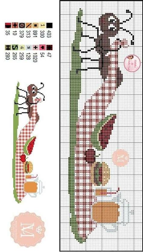 Bordure Cucina Schemi Punto Croce Artofit