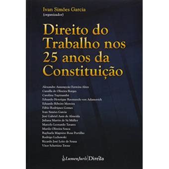 Direito do Trabalho Nos 25 Anos da Constituição vide Cartonado