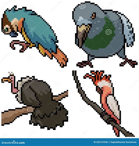 pixel art ducks 1