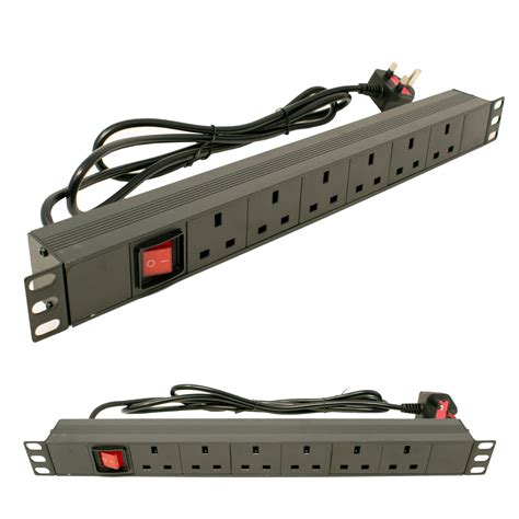 Buy I Choose Limited 1u 6 Way Pdu Power Distribution Unit Horizontal