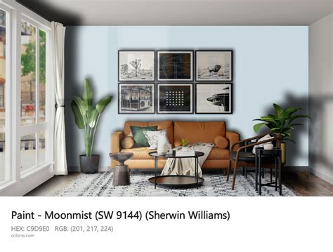 Sherwin Williams Moonmist Sw 9144 Paint Color Codes Similar Paints