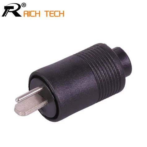 3pcs Rich Tech 2 Pin Din Male Female Speaker Plug 2 Pin Plug Hifi Loudspeaker Solder Connector