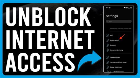 How To Unblock Internet Access How To Fix Your Internet Access If It