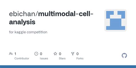 Github Ebichan Multimodal Cell Analysis For Kaggle Competition