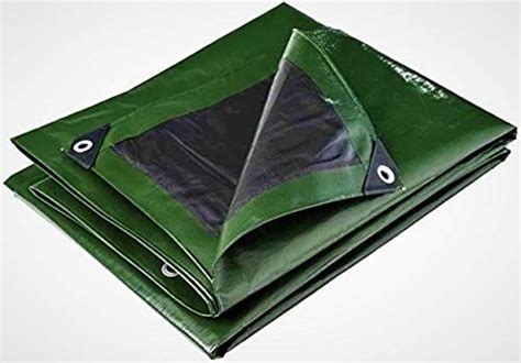 Buy Heavy Duty Double Shade Black Green Heavy Duty Plastic Tarpaulin