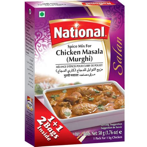 National Chicken Masala Dozen Mega International Foods Aust