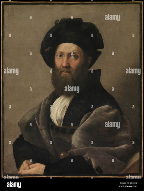 Portrait of Baldassare Castiglione, ca 1515. Artist: Raphael (1483-1520 ...