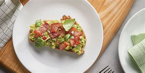 Bacon Avocado Toast | Snapware