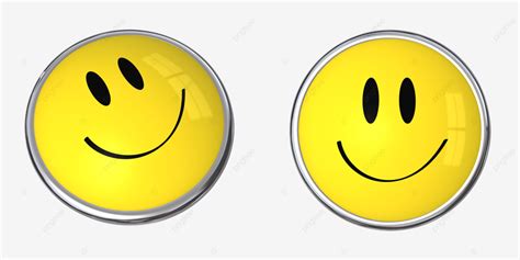 Smiley Button Smiley Emoticon Chrome Isolated Png Transparent Image