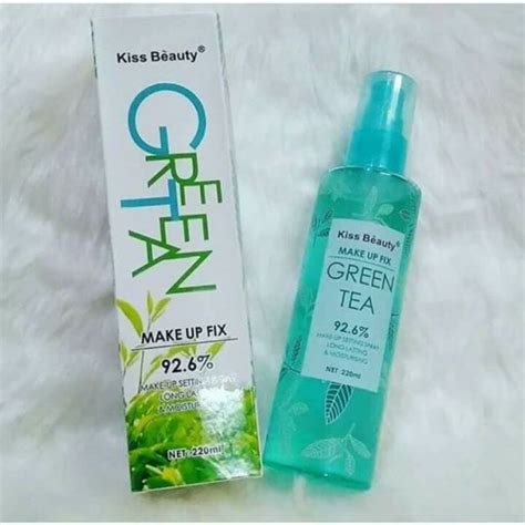 Kiss Beauty Green Tea Makeup Fix Setting Spray Ml Shopee Malaysia