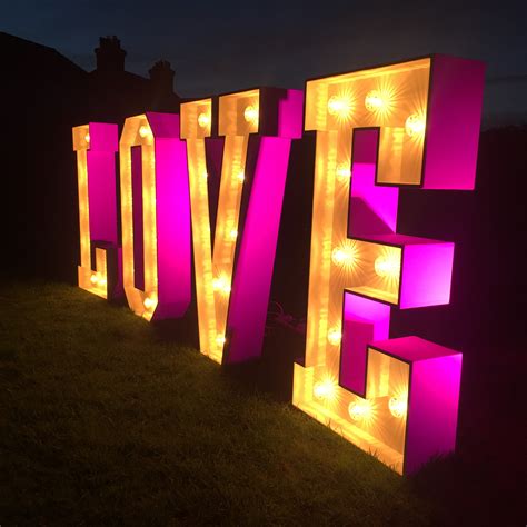 GIANT OUTDOOR MARQUEE LETTERS PRICES