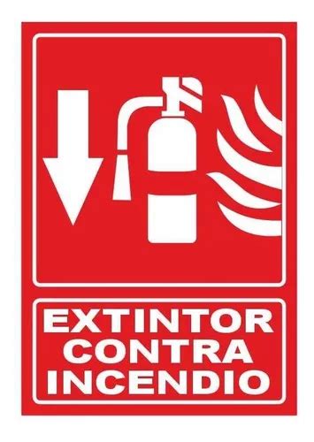 Letrero Señal Normativo Extintor 40x60 Trovicel pvc Meses sin interés