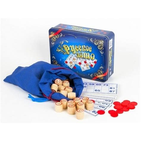 Настольная игра Десятое Королевство Русское лото Blue